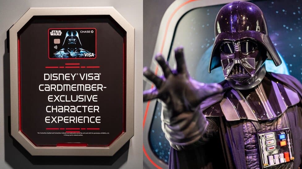 Disney Visa Cardmember Exclusive Meet & Greet with Darth Vader